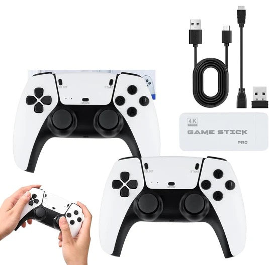 Console Retro Game Stick Pro™ (2 manettes gratuites incluses)