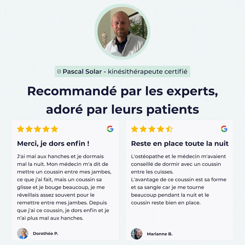 🛏️ Coussin Orthopédique Harmonie – Le secret d'un sommeil sans douleur BJ