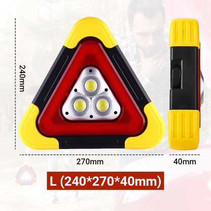 feux™ triangulaires d'avertissement solaires 2 en 1 en cas d'urgence