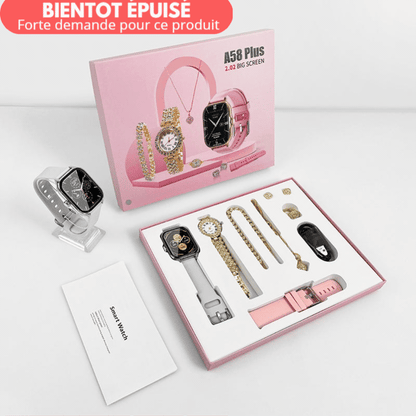 Coffret Cadeau 6 en 1  A58 Plus pour femme