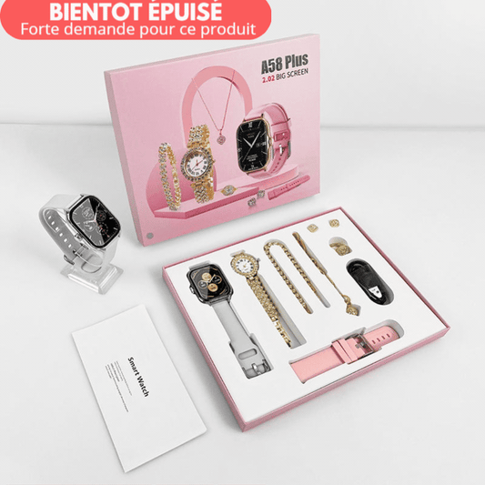 Coffret Cadeau 6 en 1  A58 Plus pour femme