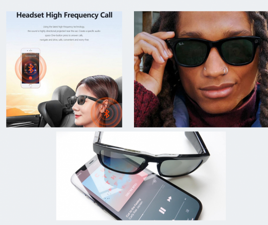 Lunettes Révolutionnaires Connectées ! 🎧💫 | -50% REMISE |
