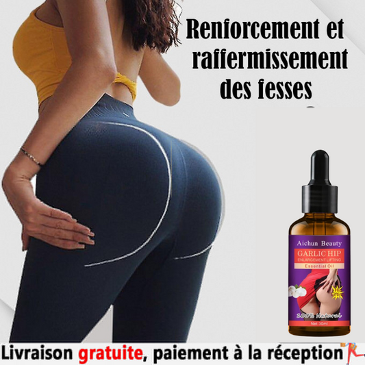 Huile de massage pour le lifting des hanches