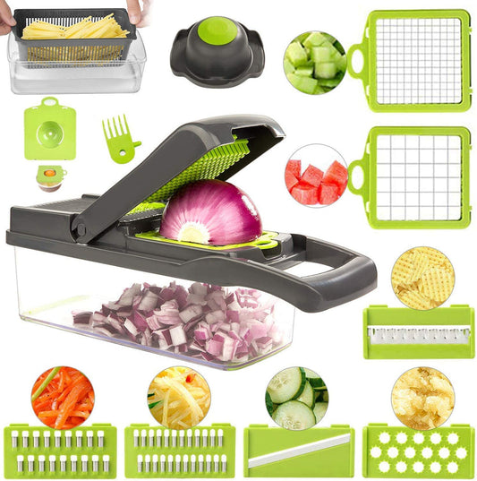 TrancheChef – Le Coupe-Légumes Multifonction Ultra-Pratique TG....
