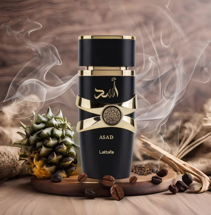 🔥 ASAD by Lattafa – Le Parfum Authentique Emirati Arabe Intense pour Homme Charismatique Inspiré de DIOR Sauvage 👑