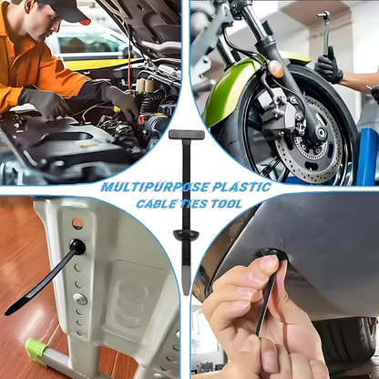 🚗 CableTies: Boucle de serrage universelle en nylon - Pour une fixation rapide et sécurisée des pièces de véhicule !