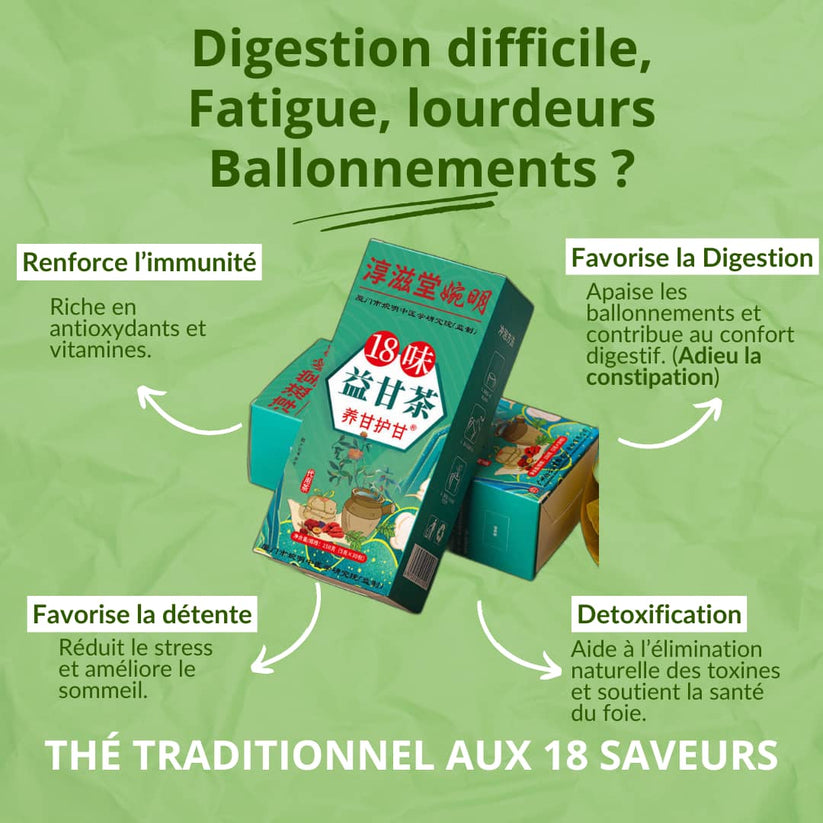 Thé au 18 Saveurs pour le foie .....