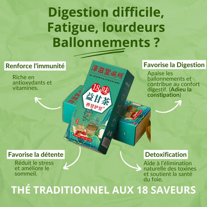 Thé au 18 Saveurs pour le foie .....