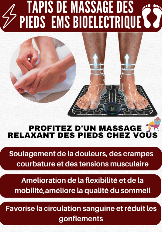 MASSEUR DE PIED BIO ECLECTRIQUE EMS