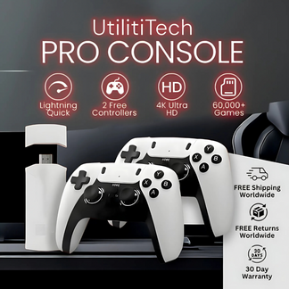 Console Retro Game Stick Pro™ (2 manettes gratuites incluses)