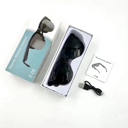 LUNETTE DE SOLEIL AUDIO BLUETOOTH A CONDUCTION OSSEUSE