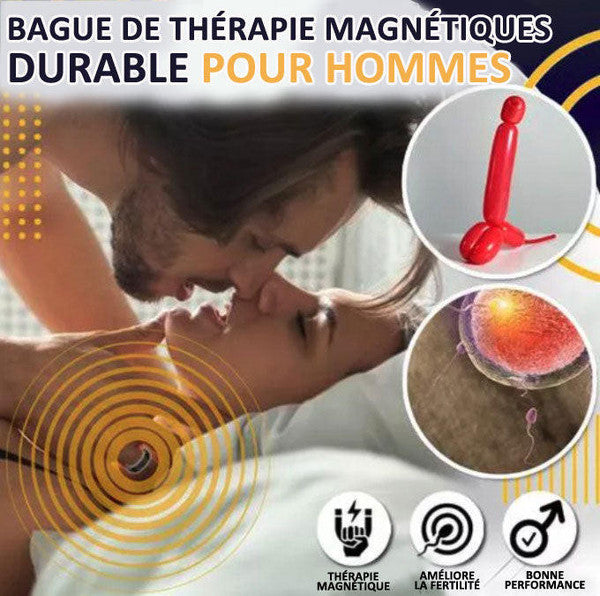 Anneau de puissance thérapeutique  ( Bague couleur Noir)