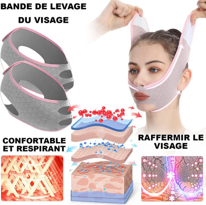Bande de levage du visage
