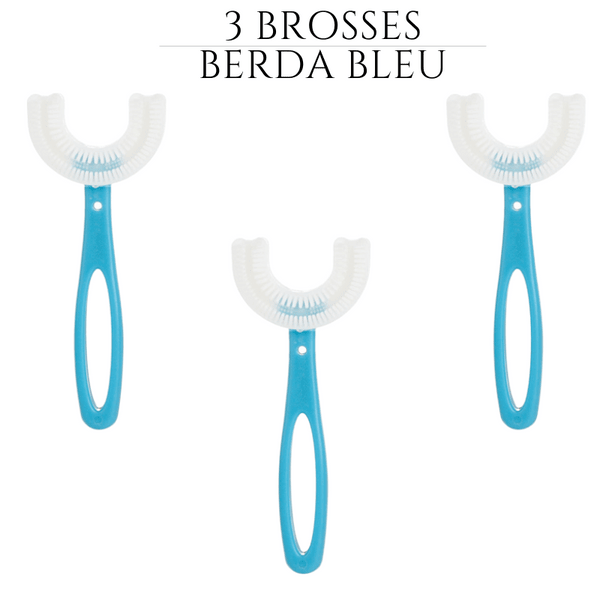 PACK DE 3 BROSSES À DENTS + 2 MOUSSE DENTIFRICE POUR ENFANTS - GEORGES SYNC™