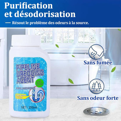 02 boîtes de 100ml d'Agent de dragage puissant pour canalisations de cuisine et de toilettes ⏰Super vente - 49 % de réduction🔥