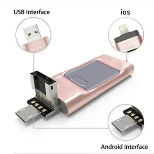 Clé USB 4 en 1 haute vitesse