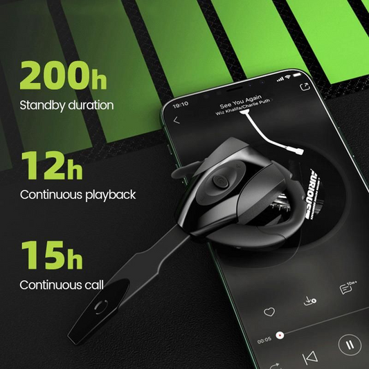 Oreillette suspendue Bluetooth Scorpion ( Couleur blanc noir disponible)
