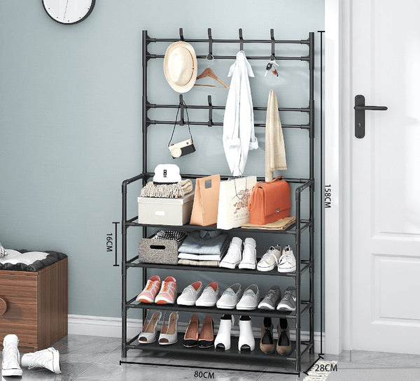 Nouveau porte manteau avec étagère à chaussures