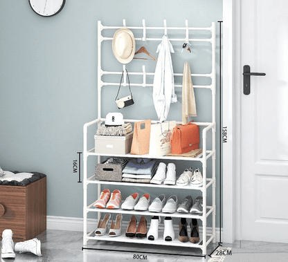 Nouveau porte manteau avec étagère à chaussures