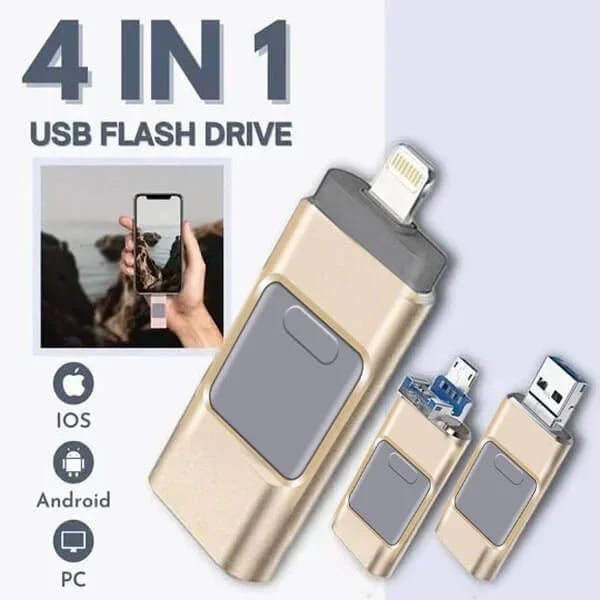 Clé USB 4 en 1 haute vitesse