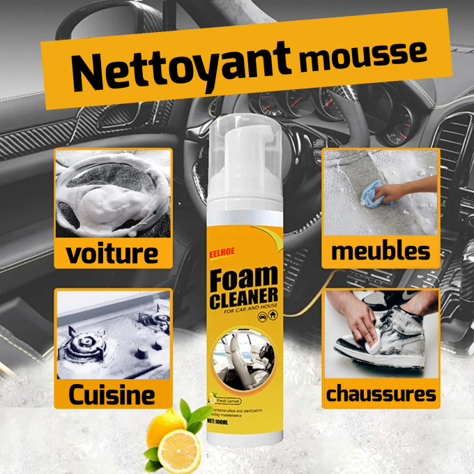 Nettoyant à mousse multi-usage 650 ML