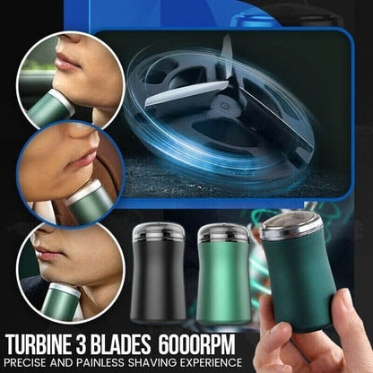 Rasoir électrique lavable de poche 🎁Promo Fêtes des pères