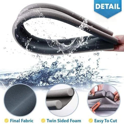 🚪02  Joint de Porte Bilatéral & Imperméable – Parfait pour la Saison des Pluies | Anti-Bruit, Anti-Poussière & Anti-Insectes