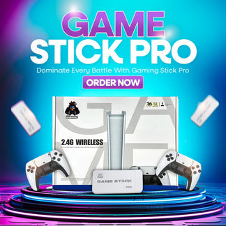 Console Retro Game Stick Pro™ (2 manettes gratuites incluses)