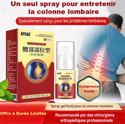 SPRAY ANTI DOULEUR LOMBAIRE | 1 ACHETÉ = 1 OFFERT