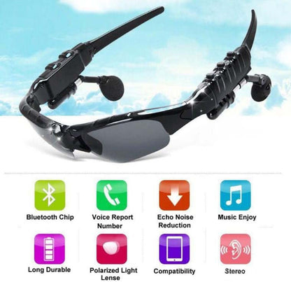 Lunette Bluetooth intelligente sans Fil avec Ecouteurs