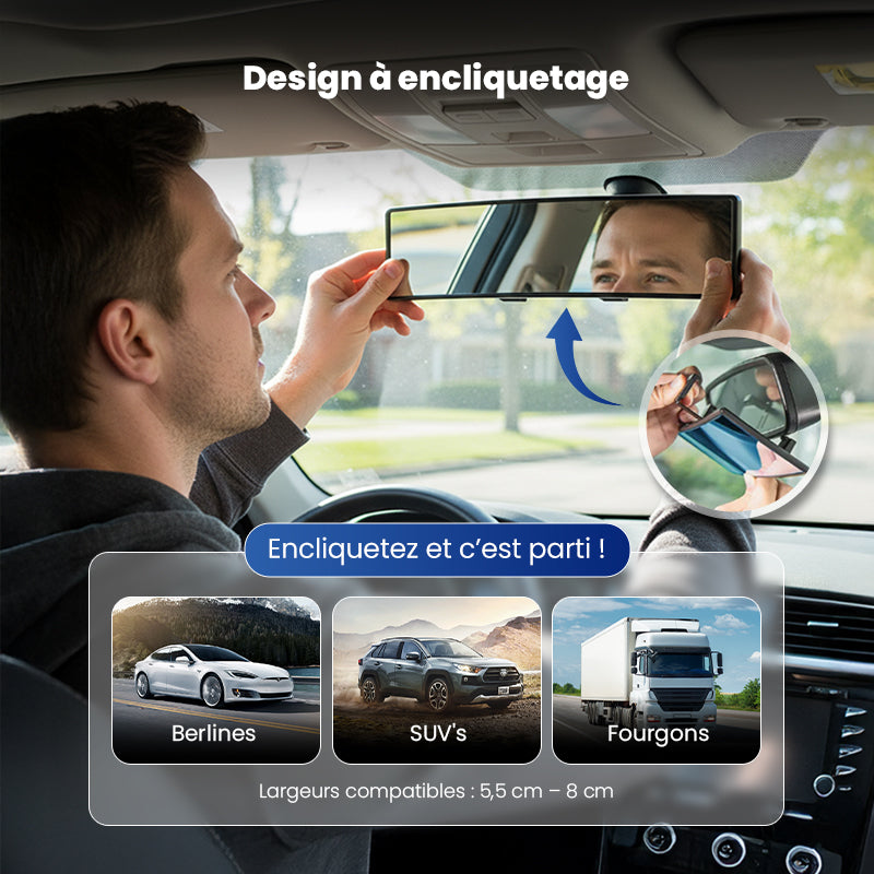 Rétroviseur Grand Angle SafeDrive