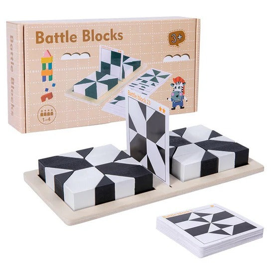 LogiKidz™ – Puzzle Éducatif Intelligemment Amusant avec Cartes et cloche sonnette  ( ON PEUT JOUER A 02 OU Seul)
