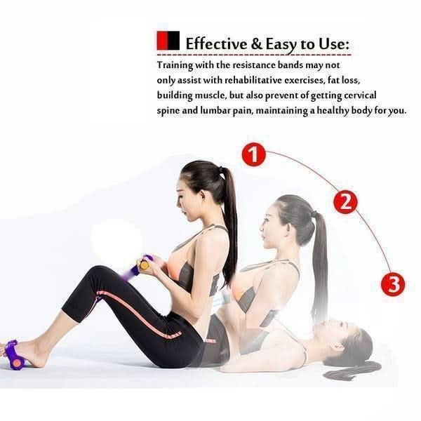 Corde de traction et entraînement pour abdominaux (Homme & Femme)