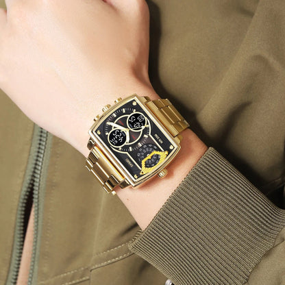 Montre pour hommes analogique numérique
