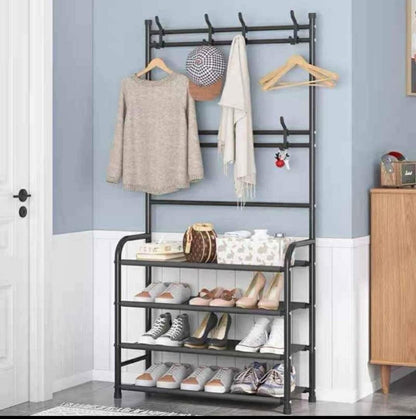 Nouveau porte manteau avec étagère à chaussures