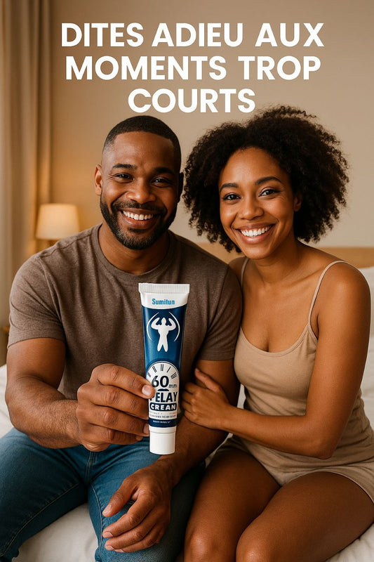 Crème retardatrice de 60 minutes pour homme
