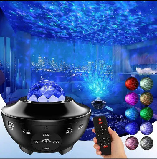 Projecteur LED galaxie Bluetooth/ ciel étoilé avec télécommande