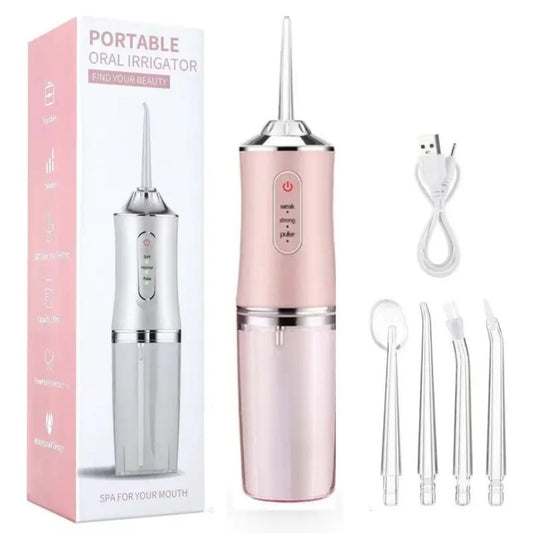 Appareil de nettoyage des dents à jet d'eau 4-en-1   BJ