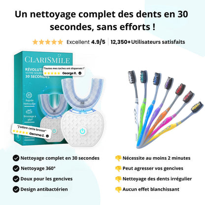 Brosse à dents sonique 360