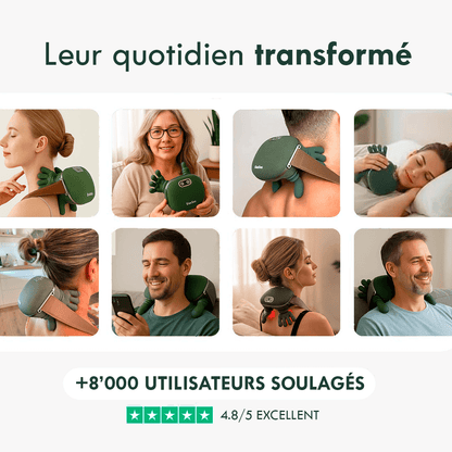Appareil de massage Tiny Hands Viral avec batterie intégrée rechargeable