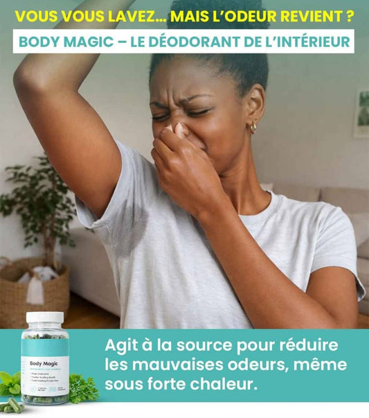 BODY MAGIC - Dites adieu à la mauvaises haleines aux odeurs corporelles .....