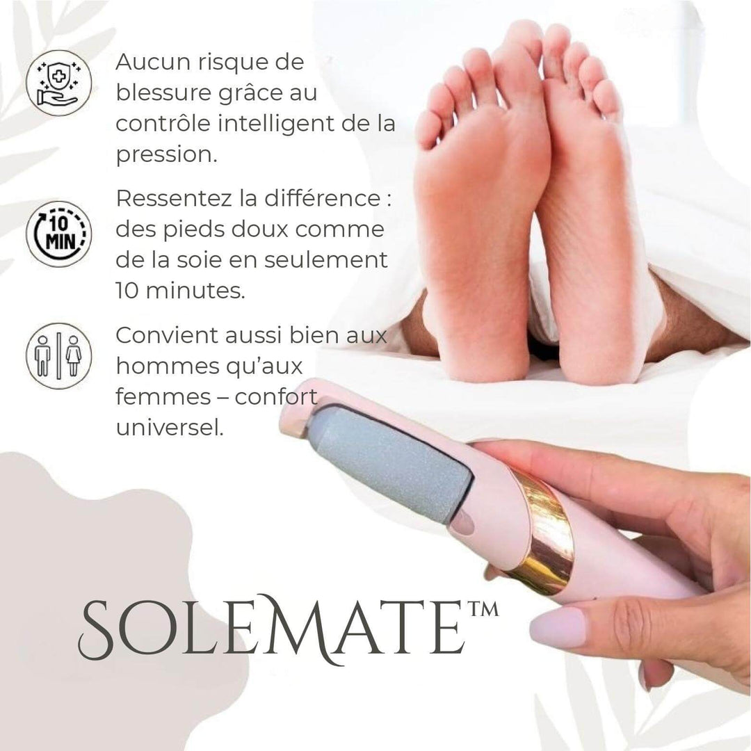 APPAREIL DE PEDICURE ELECTRIQUE RECHARGEABLE