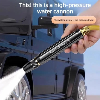 Buse à eau haute pression pour voitures et jardin ! 💦🚗 10 fois plus puissant, 8 modes de pulvérisation et boîtier métallique ultra-résistant
