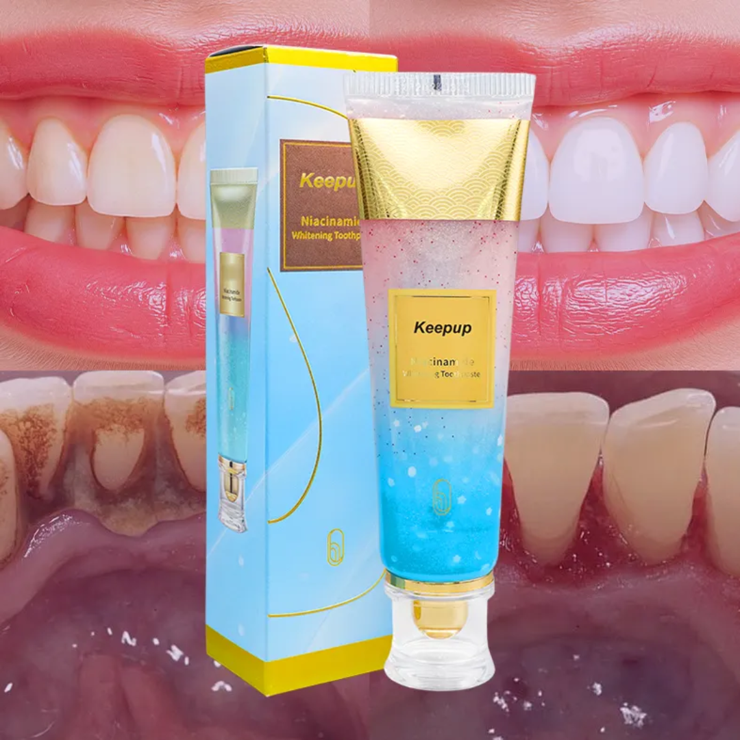 🦷DENTIFRICE BLANCHISSANT AU NIACINAMIDE 100% APPROUVÉ✅