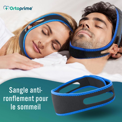 BJ Sangle de Mâchoire médicale ANTI-RONFLEMENT & ANTI-APNÉE SOMMEIL