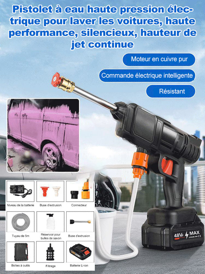 Nettoyeur haute pression à eau froide sans fil