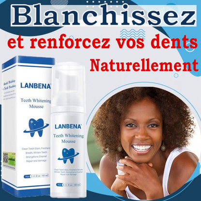 Mousse de blanchiment des dents